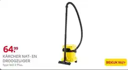 Praxis Kärcher nat-en droogzuiger WD 2 Plus aanbieding