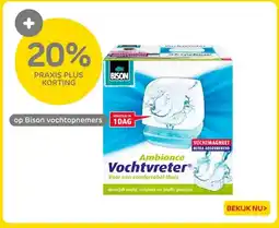 Praxis Bison vochtopnemers aanbieding