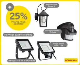 Praxis Philips buitenverlichting aanbieding