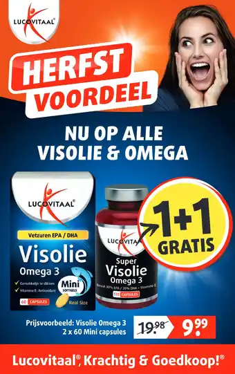Lucovitaal NU OP ALLE VISOLIE & OMEGA aanbieding