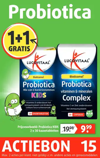 Lucovitaal Probiotica aanbieding