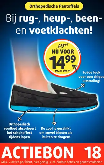 Lucovitaal Orthopedische Pantoffels aanbieding