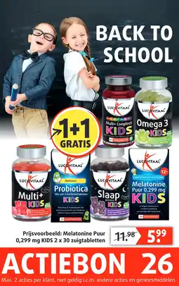 Lucovitaal BACK TO SCHOOL aanbieding