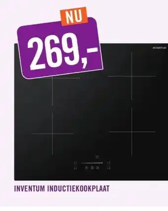 Keukendepot INVENTUM INDUCTIEKOOKPLAAT aanbieding