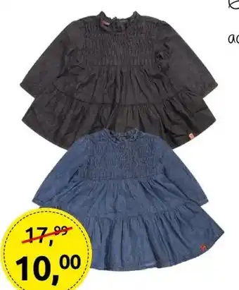 Jola Mode JURK MEDIUM DENIM aanbieding