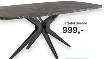 IN.HOUSE Eettafel Sirione aanbieding