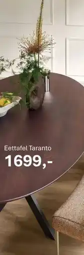 IN.HOUSE Eettafel Taranto aanbieding