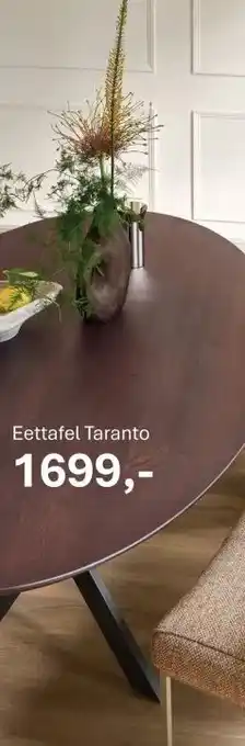 IN.HOUSE Eettafel Taranto aanbieding