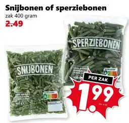 CoopCompact Snijbonen of sperziebonen aanbieding