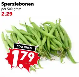 CoopCompact Sperziebonen aanbieding