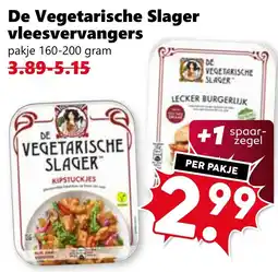 CoopCompact De Vegetarische Slager vleesvervangers aanbieding