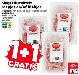 CoopCompact Slagerskwaliteit reepjes en/of blokjes aanbieding