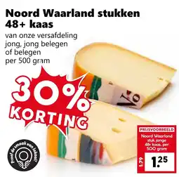 CoopCompact Noord Waarland stukken 48+ kaas aanbieding