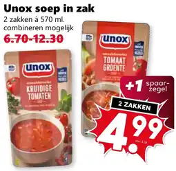CoopCompact Unox soep in zak aanbieding