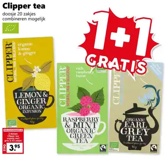 CoopCompact Clipper tea aanbieding