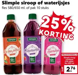CoopCompact Slimpie siroop of waterijsjes aanbieding
