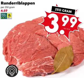 Coop Runderriblappen aanbieding