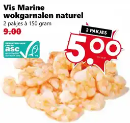 Coop Vis Marine wokgarnalen naturel aanbieding