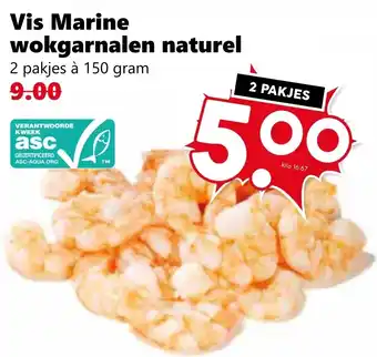 Coop Vis Marine wokgarnalen naturel aanbieding