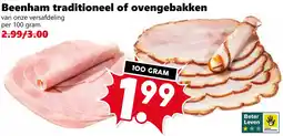 Coop Beenham traditioneel of ovengebakken aanbieding