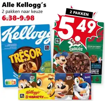 Coop Alle Kellogg's aanbieding