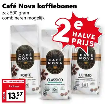 Coop Café Nova koffiebonen aanbieding