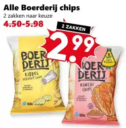 Coop Alle Boerderij chips aanbieding