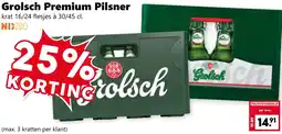 Coop Grolsch Premium Pilsner aanbieding
