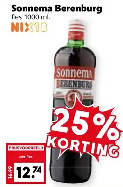 Coop Sonnema Berenburg aanbieding