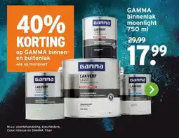 GAMMA GAMMA binnenlak moonlight aanbieding