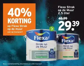 GAMMA Flexa Strak op de Muur aanbieding