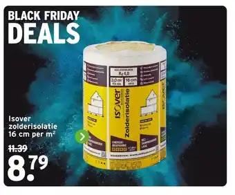 GAMMA Isover zolderisolatie aanbieding