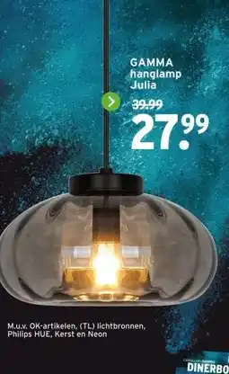 GAMMA GAMMA hanglamp Julia aanbieding
