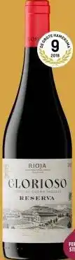 Gall & Gall Glorioso Rioja Reserva 75CL aanbieding