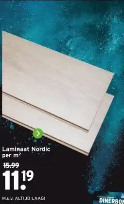 GAMMA Laminaat Nordic aanbieding