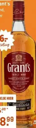 Gall & Gall Grant's 100CL aanbieding