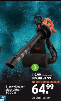 GAMMA Black+Decker bladruimer aanbieding