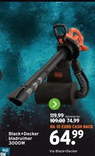 GAMMA Black+Decker bladruimer aanbieding