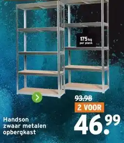 GAMMA Handson zwaar metalen opbergkast aanbieding