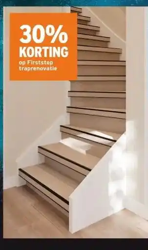 GAMMA Firststep traprenovatieset pvc-treden naturel eiken aanbieding