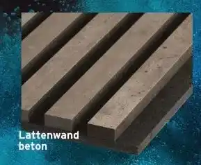 GAMMA Lattenwand beton aanbieding