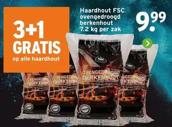 GAMMA Haardhout FSC ovengedroogd berkenhout aanbieding