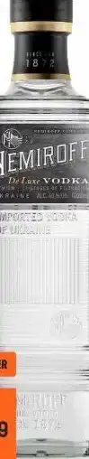 Gall & Gall Nemiroff de Luxe vodka aanbieding