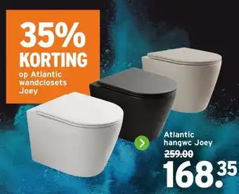 GAMMA Atlantic hangwc Joey aanbieding