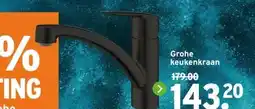 GAMMA Grohe keukenkraan aanbieding