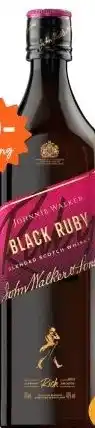 Gall & Gall Johnnie Walker Black Ruby 70CL aanbieding