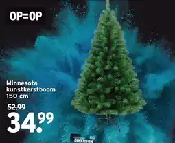 GAMMA Minnesota kunstkerstboom aanbieding