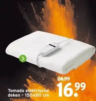 GAMMA Tomado elektrische deken aanbieding