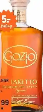 Gall & Gall Gozio Amaretto 70CL aanbieding