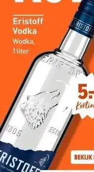 Gall & Gall Eristoff Vodka 100CL aanbieding